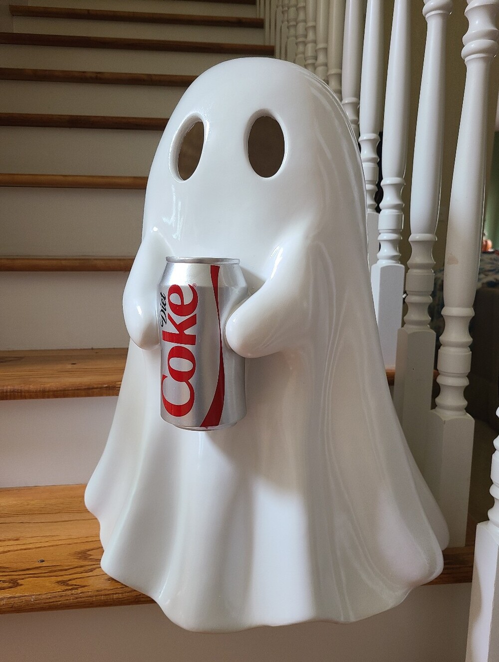 Halloween Diet Coke Ghost 2026 Viral 25" Extra Large 👻